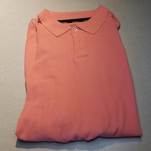 Macy's Club Room, XXL, Polo, short sleeve, salmon color.